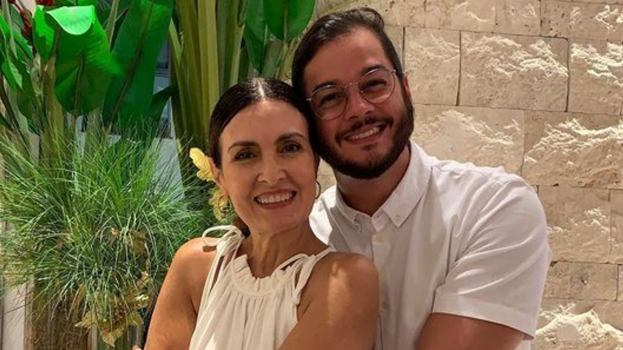 Cheio de orgulho, Túlio Gadêlha faz homenagem à Fátima Bernardes e se declara: “A mais linda e competente”