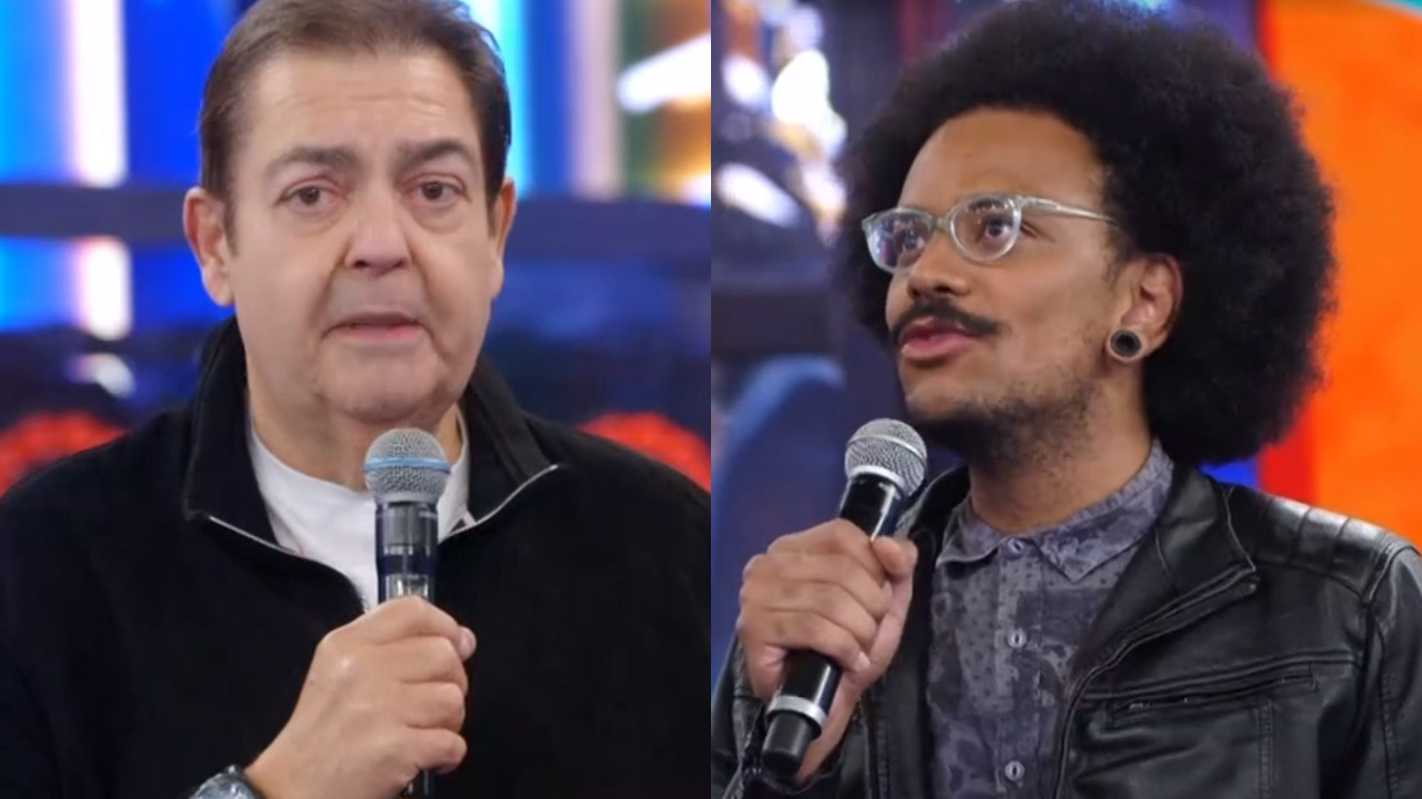 BBB21: Faustão recebe João Luiz e opina sobre discussão racial no reality: “Não é besteira”