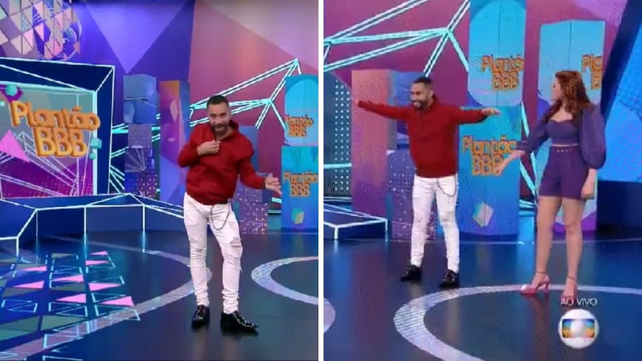BBB21: Surpresa! Gil do Vigor apresenta ‘Plantão BBB’ ao lado de Ana Clara e revela que ‘pegaria’ Fábio Porchat