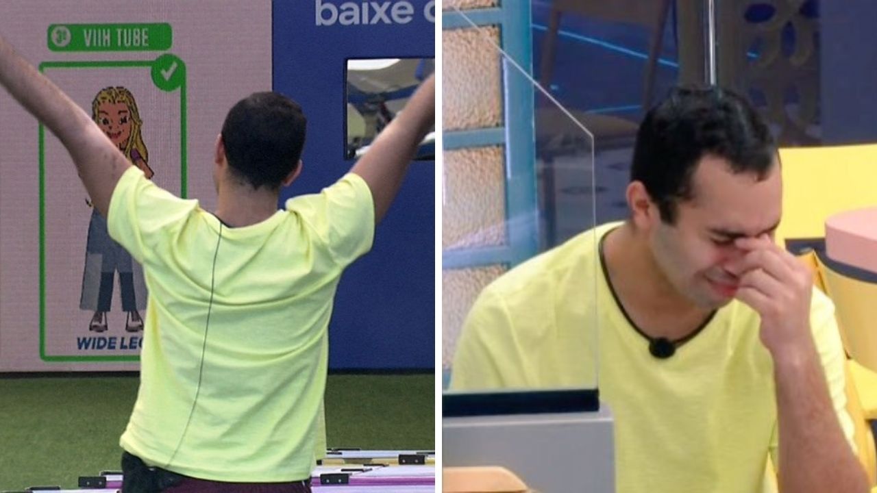 BBB21: Eliminado da prova do líder após 11h, Gilberto já se despede do reality e chora: “Foi muito bom participar”