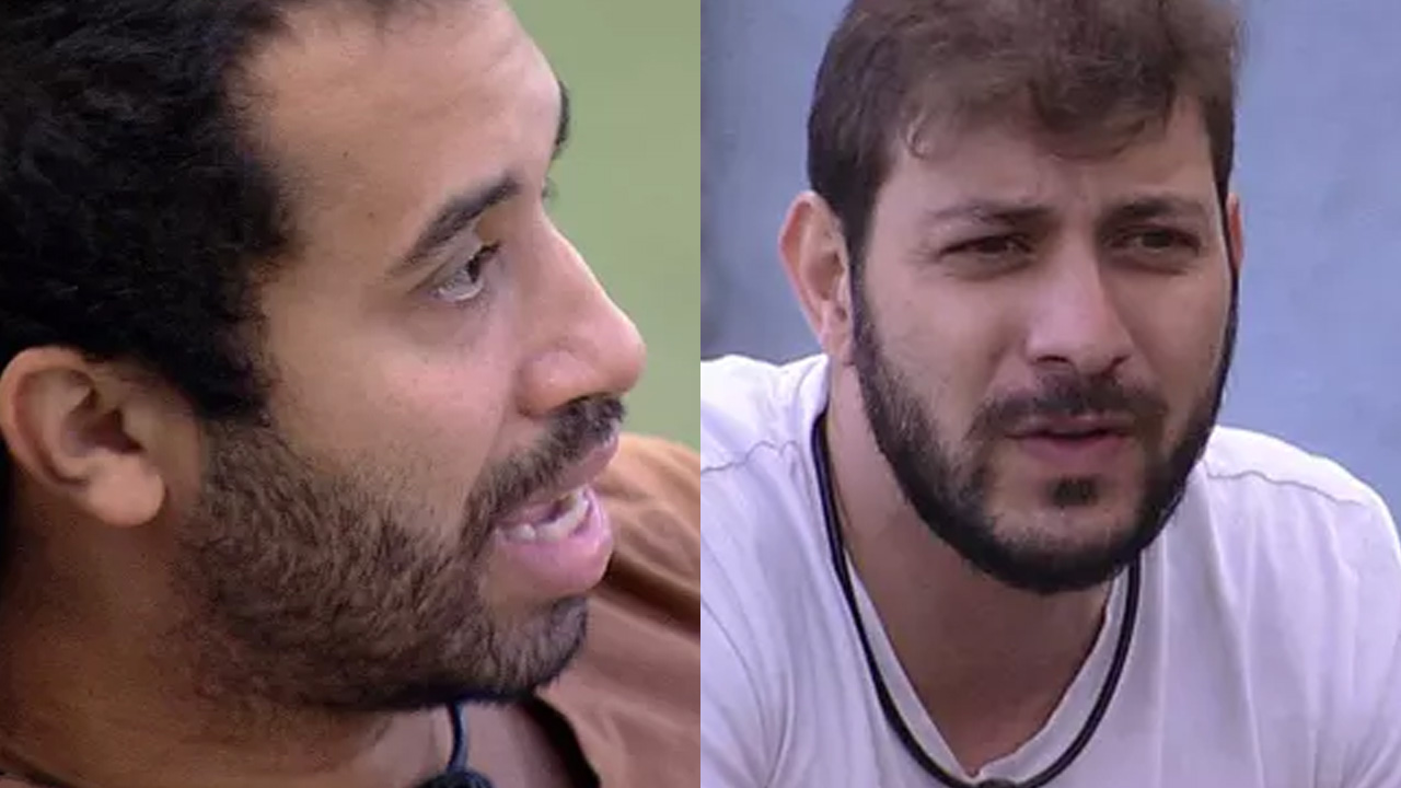 BBB21: Emparedados, Gilberto dá bronca em Caio e tenta acordá-lo para o jogo: “Tomem tenência e se ajudem”