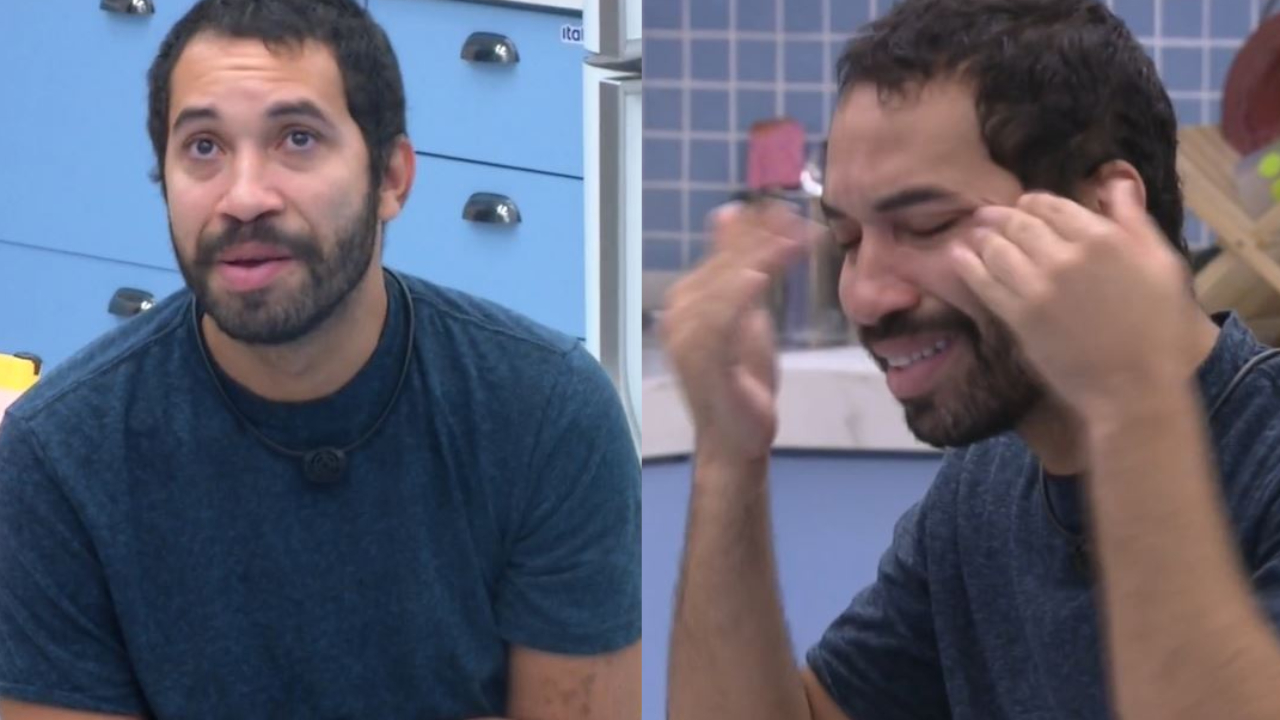 BBB21: Gilberto cai no choro, exalta semifinalistas e garante: “Não me sinto no Paredão”