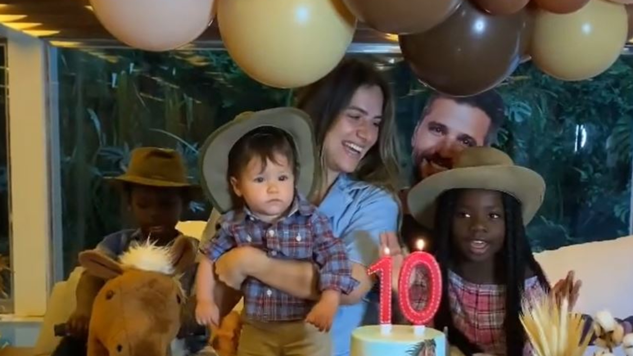 Sem Bruno Gagliasso, Giovanna Ewbank celebra 10 meses do caçula com festa luxuosa: “Muito orgulho”