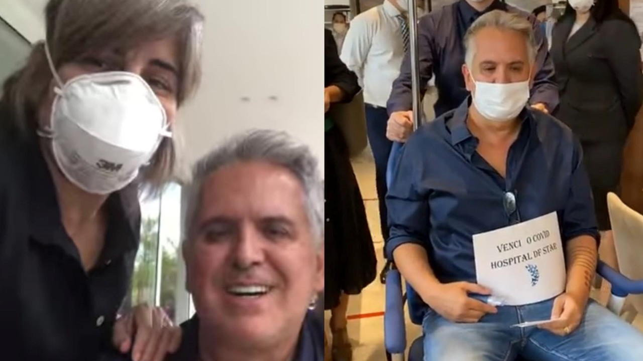 Gloria Pires celebra vitória do marido, Orlando Morais, contra a Covid-19: “Que grande momento”