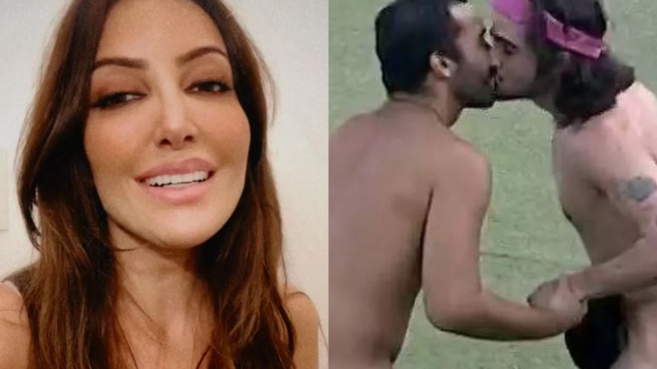 BBB21: Irmã de Fiuk fica sem palavras após cantor e Gilberto pularem pelados: “Não achei que ia viver pra isso”