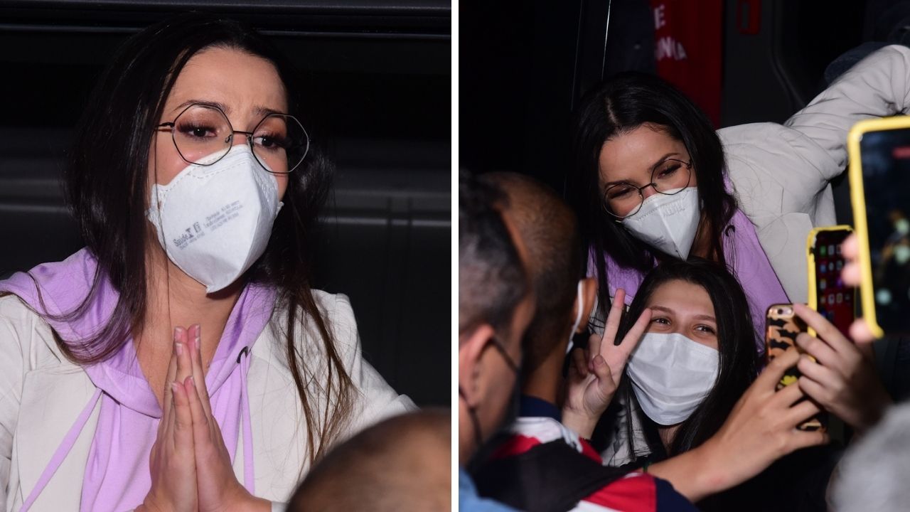 Que situação! Após o BBB21, Juliette Freire esbanja simpatia ao ser recebida por fãs aglomerados em aeroporto
