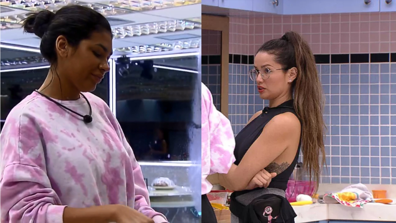BBB21: Ao ver Pocah mais isolada, Juliette aconselha a sister: ”Não se deixe esmorecer”