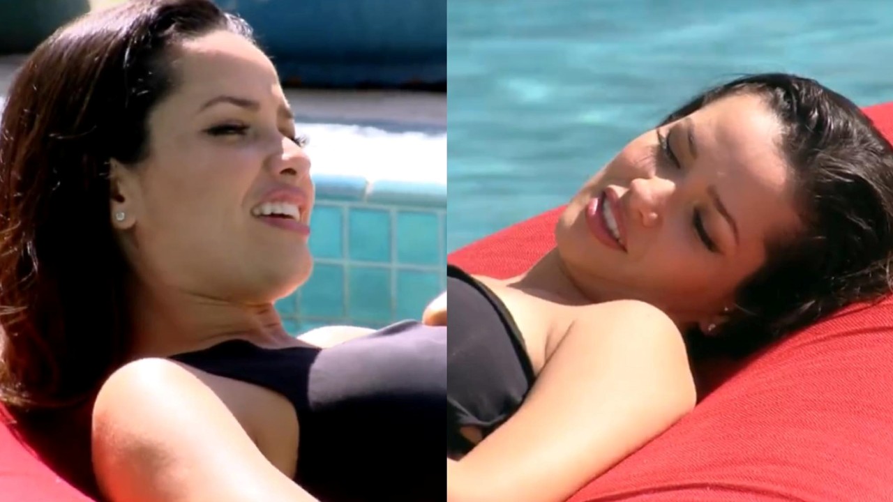 BBB21: Apaixonada? Juliette admira Fiuk na piscina e baba: “Por que tão lindo?”