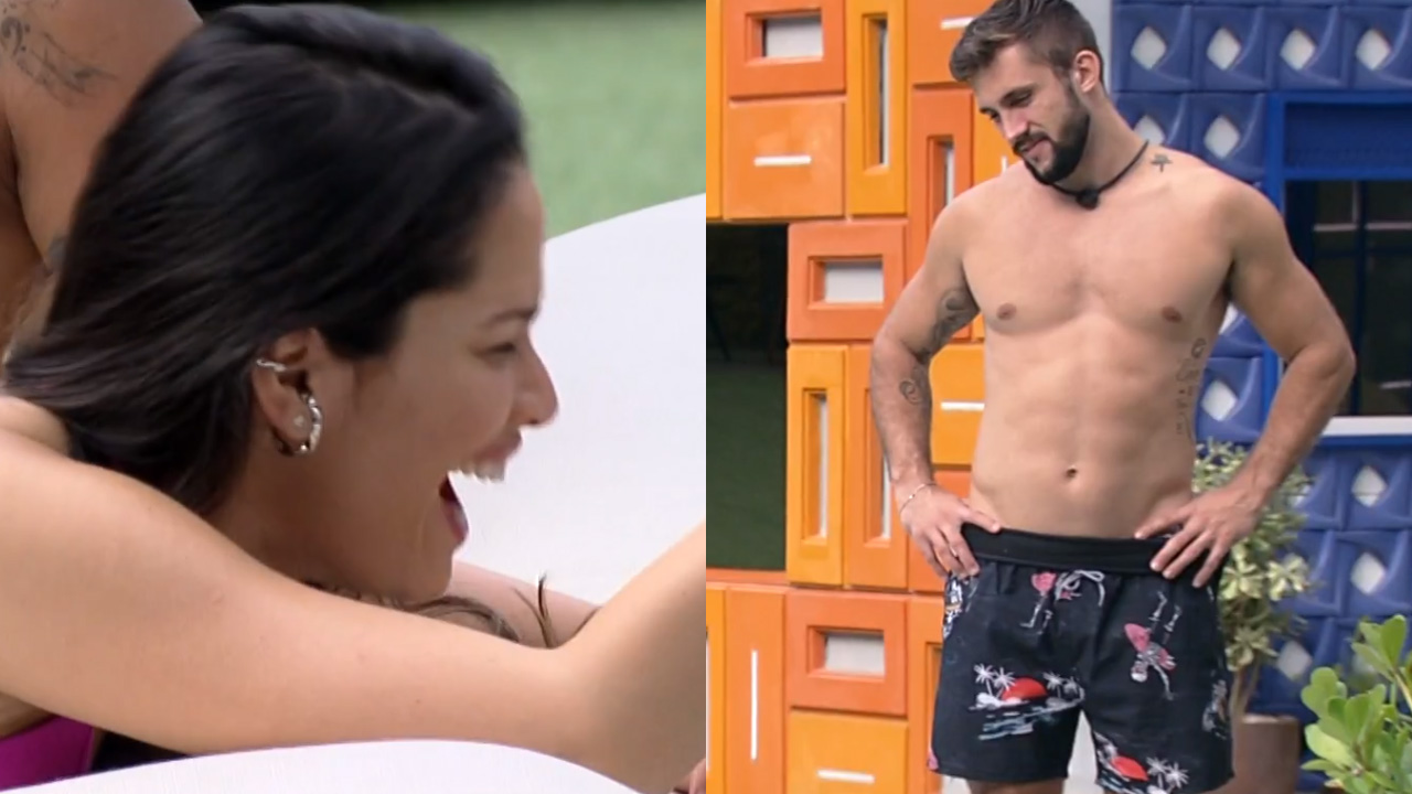 BBB21: Implacável, Juliette faz piada com Arthur e relembra Carla Diaz: “Arthur Picoli de Conduru, aceito seu feijão”
