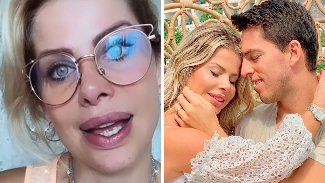 Sincera, Karina Bacchi esclarece se está separada de Amaury Nunes: “Descoberta que estamos fazendo juntos”