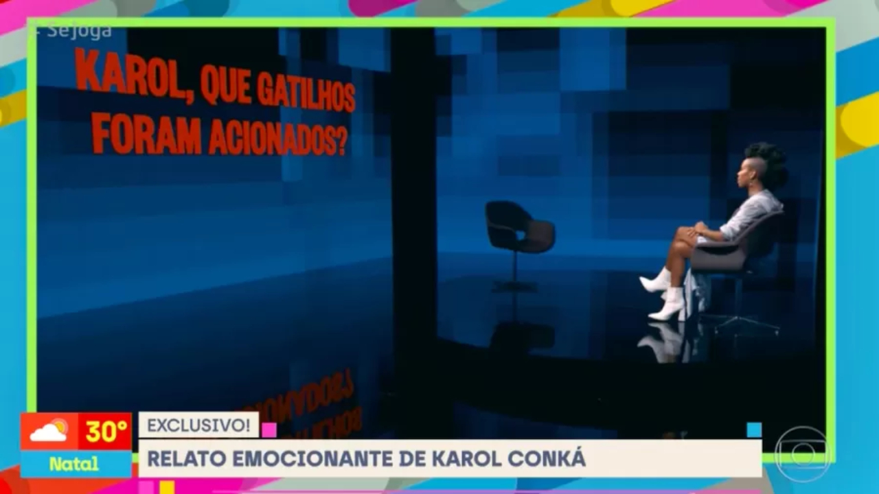 BBB21: Ex-BBB Karol Conká fala sobre gatilhos durante reality: ”Minhas asas foram cortadas”