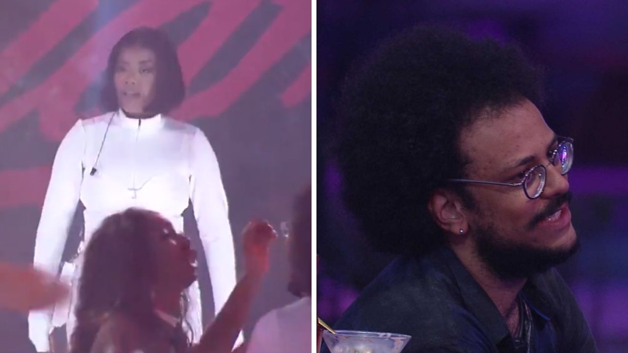BBB21: Em show na casa, Ludmilla quebra o protocolo e pede respeito para João Luiz: “Respeita, caralh*”
