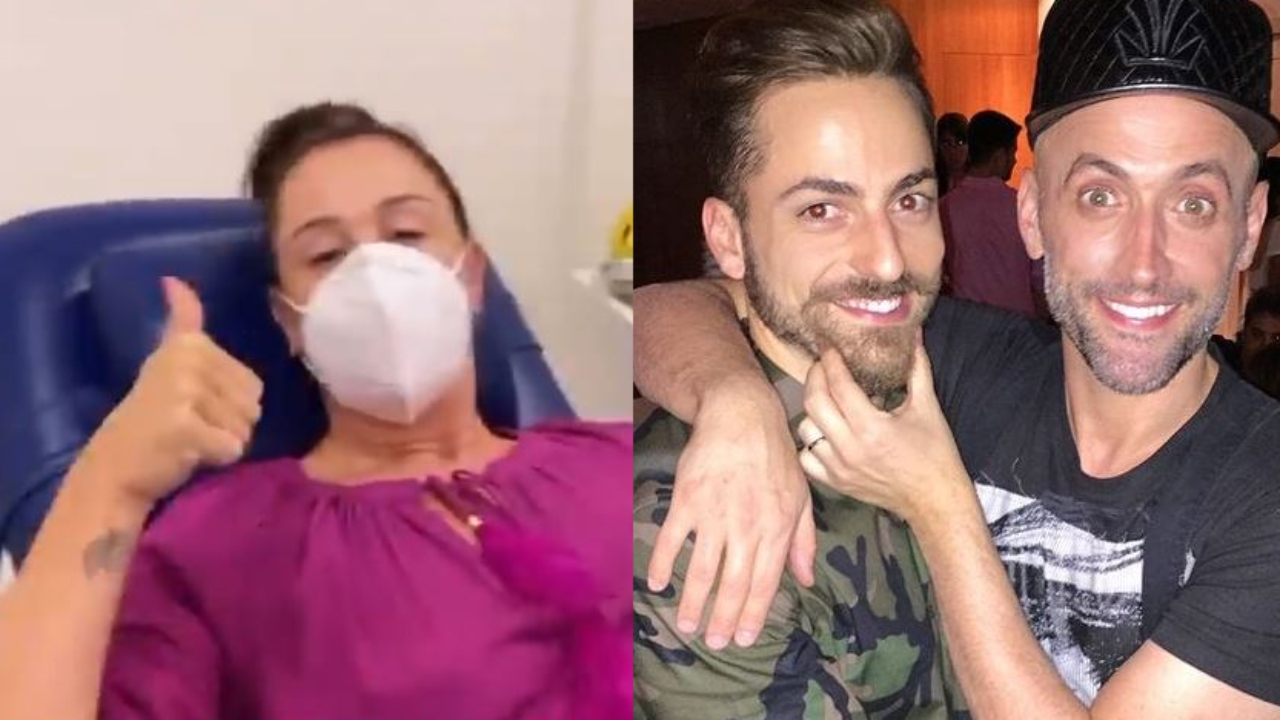 Claudia Raia e o marido fazem doação de sangue para Paulo Gustavo: “Com muito amor”