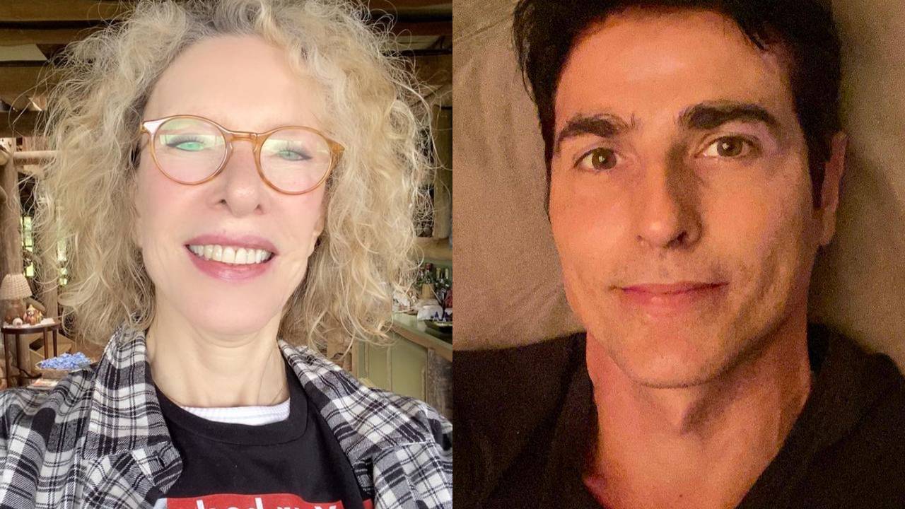 Marília Gabriela surpreende ao resgatar clique de beijão apaixonado em Reynaldo Gianecchini: “Sempre sua”