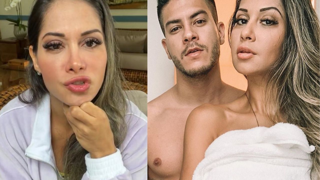 Acabou! Mayra Cardi anuncia o fim do casamento com Arthur Aguiar pela segunda vez: “Apanhei no coração”