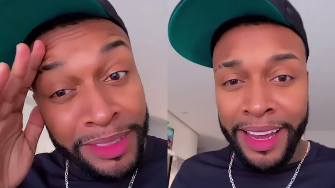 Susto! Ex-BBB Nego Di cai em golpe nas redes sociais e faz apelo à vítima: “É muito triste”