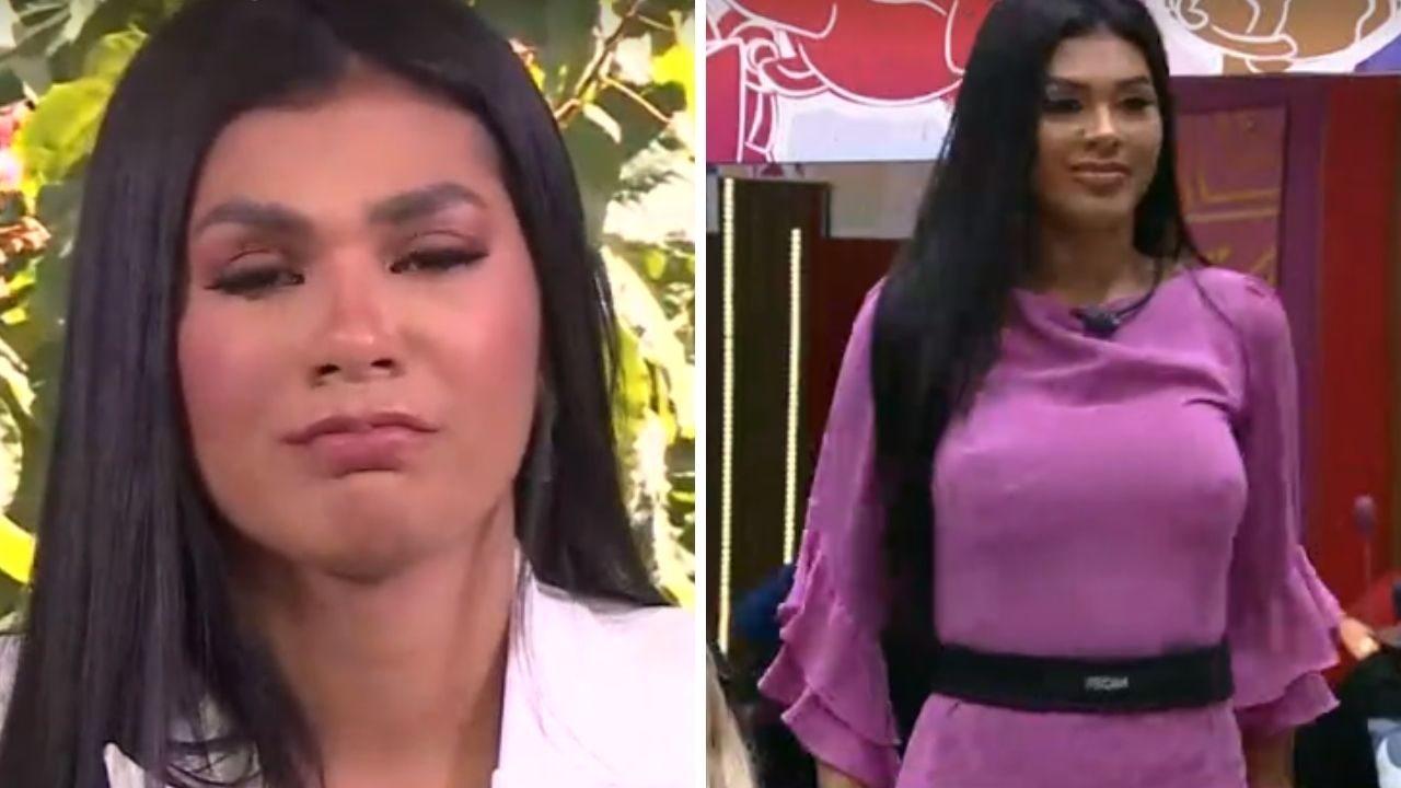 No ‘Mais Você’, Pocah nega deboche ao usar vestido de Juliette para votar na paraibana: “Ainda bem que está gravado”