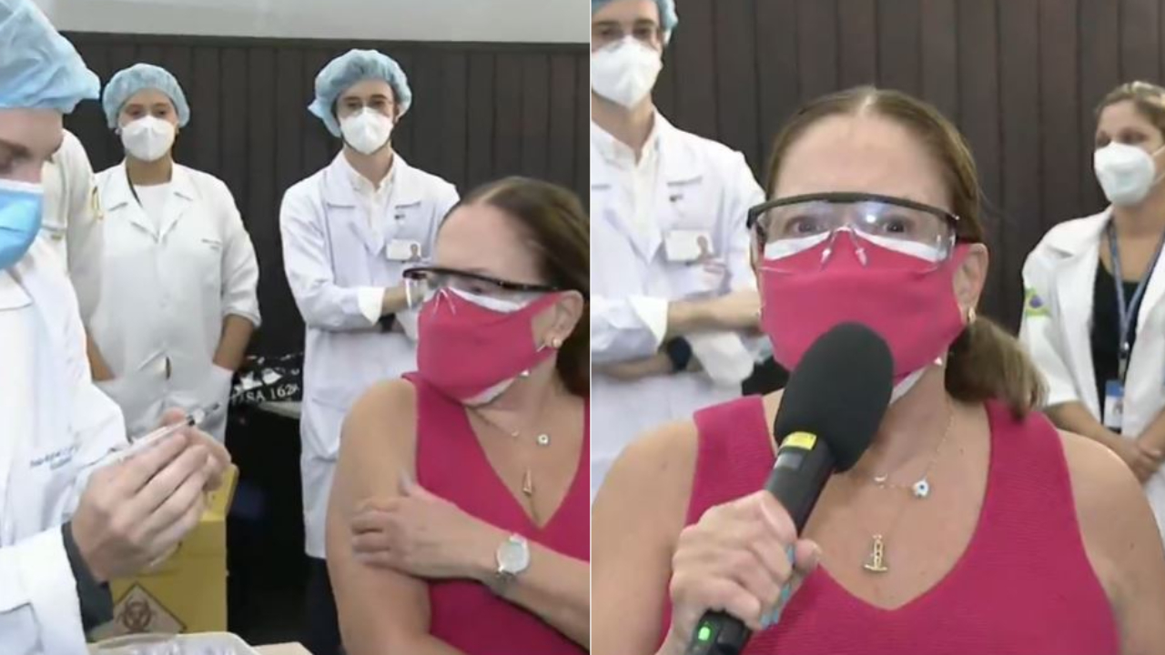 Covid-19: Polêmica! Susana Vieira recebe segunda dose da vacina e dispara: “Quem nega a vacina não merece viver”
