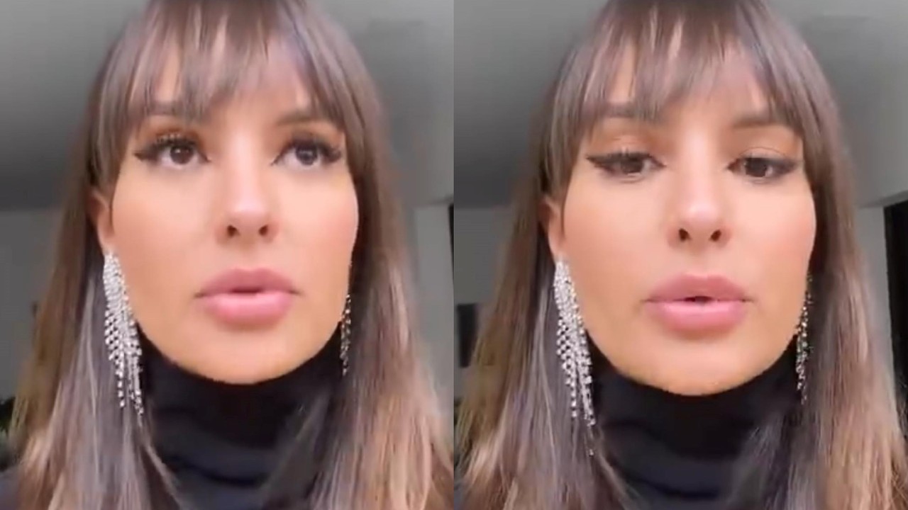 Ex-BBB Thaís se emociona ao falar sobre sua dificuldade de se expressar quando está nervosa: “Muito difícil”