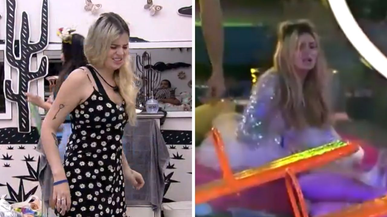 BBB21: Em festa, Viih Tube se machuca, recebe atendimento médico e reclama de diagnóstico: “Não quero remédio”