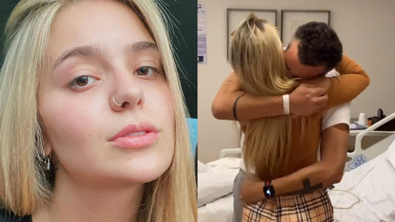 Pura emoção! Viih Tube reencontra o pai internado após BBB21 e registra em vídeo: “Agora eu tô aqui”