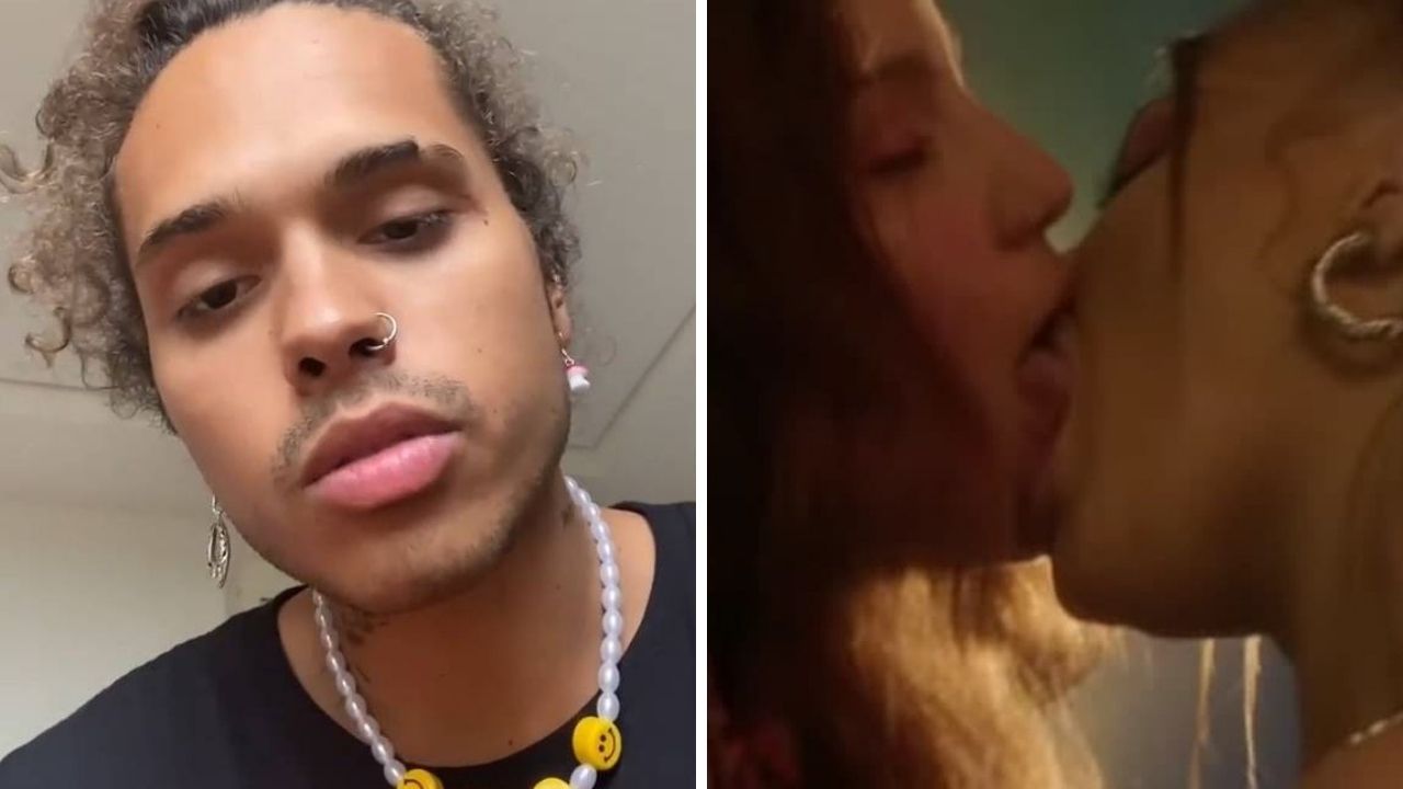 Vitão se pronuncia nas redes sociais após Luísa Sonza trocar beijos quentes com cantora: “Que isso!”