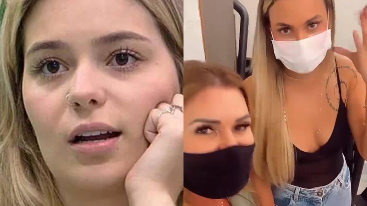 BBB21: Mãe de Viih Tube encontra Sarah por acaso e dispara: “Achei que fosse me bater”