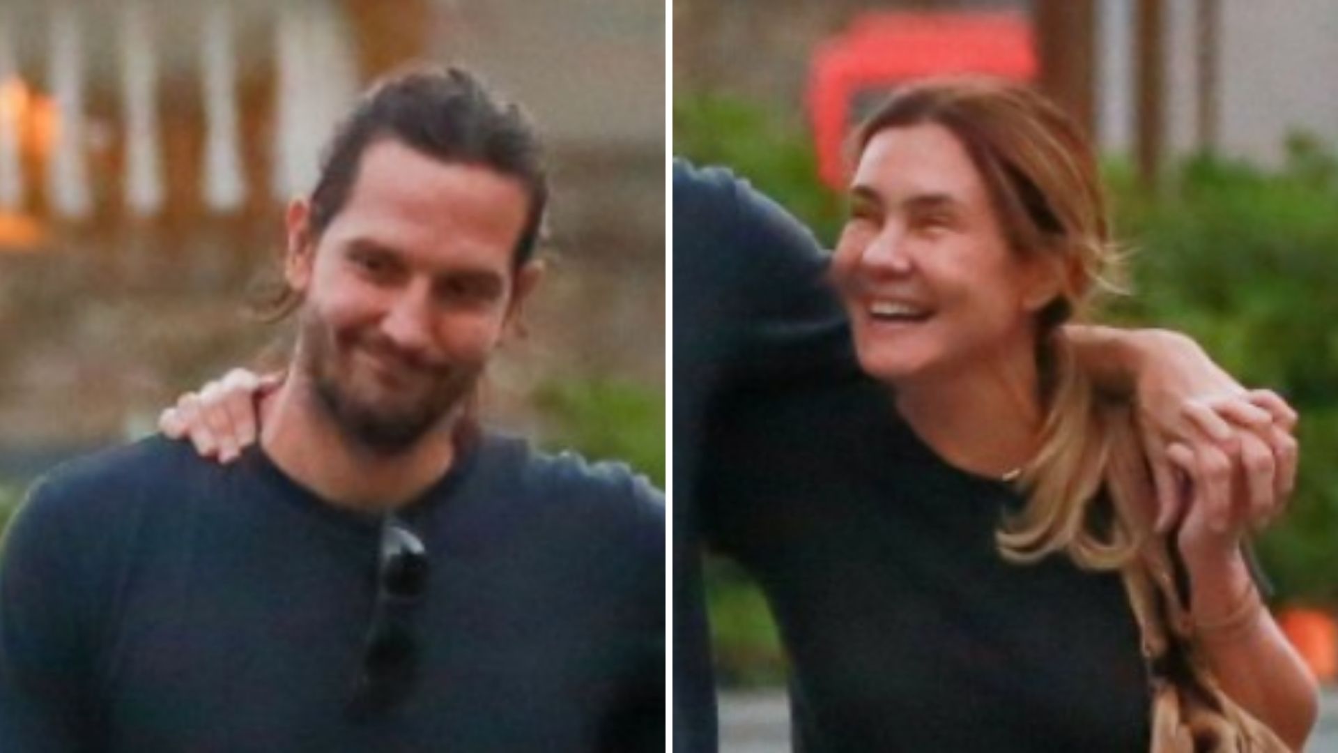Discretos, Adriana Esteves e Vladimir Brichta são flagrados em momento romântico