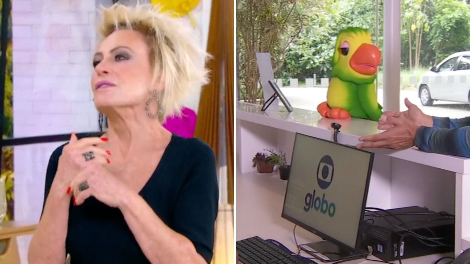 Como assim? Ana Maria Braga chora ao apresentar filho de Louro José: “Mexe comigo”