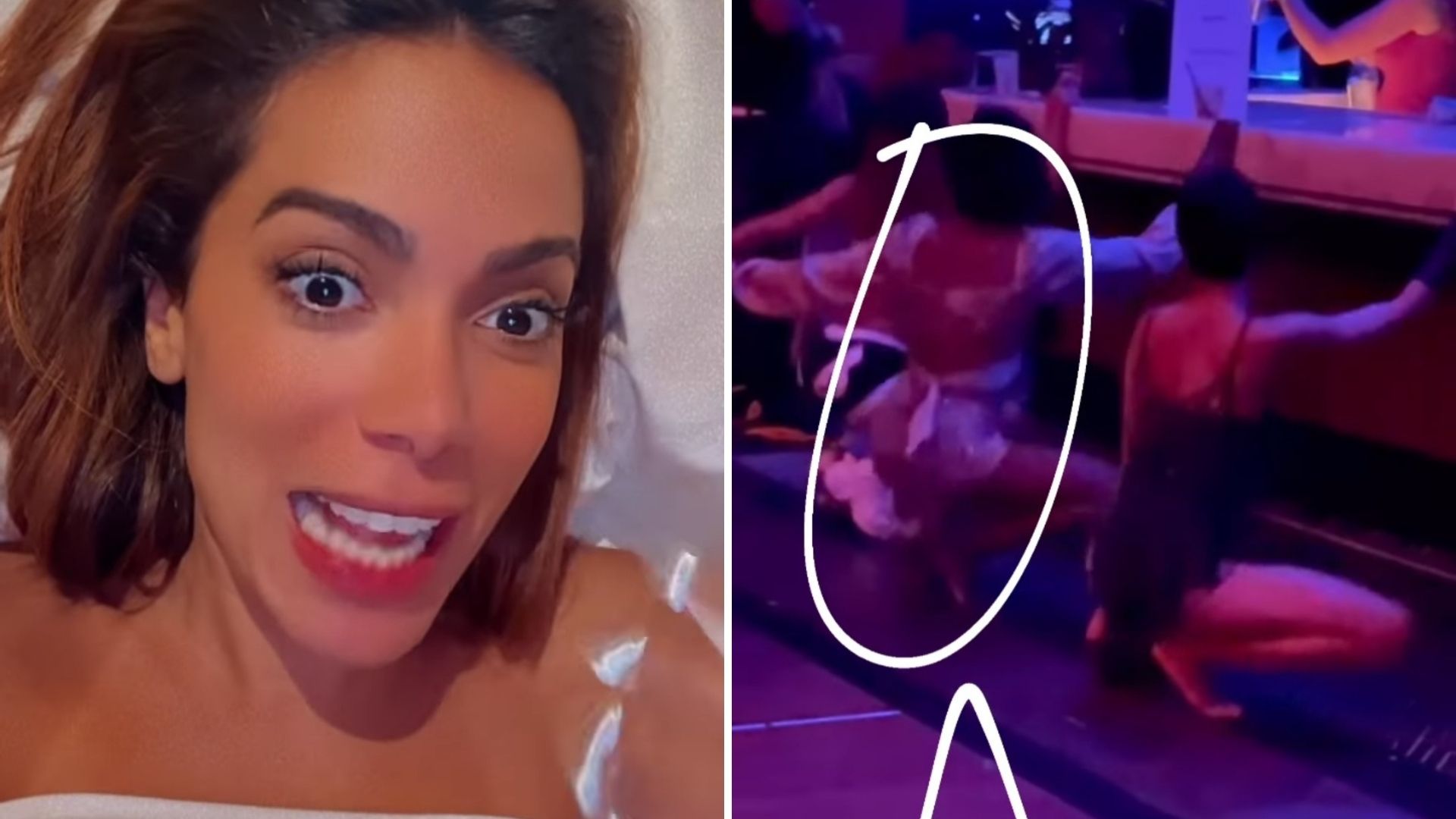 Após festa privada, Anitta procura penetra: “Quero saber quem é você”