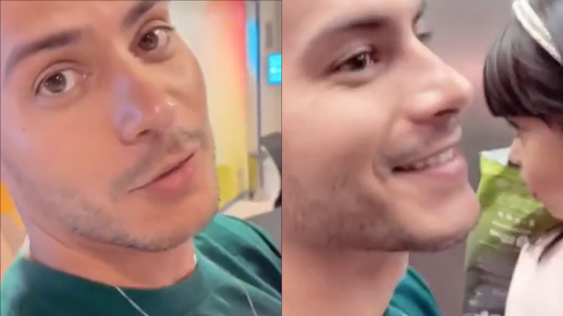 Ex-BBB Arthur Aguiar reencontra a filha e não esconde emoção: “Nó na garganta”