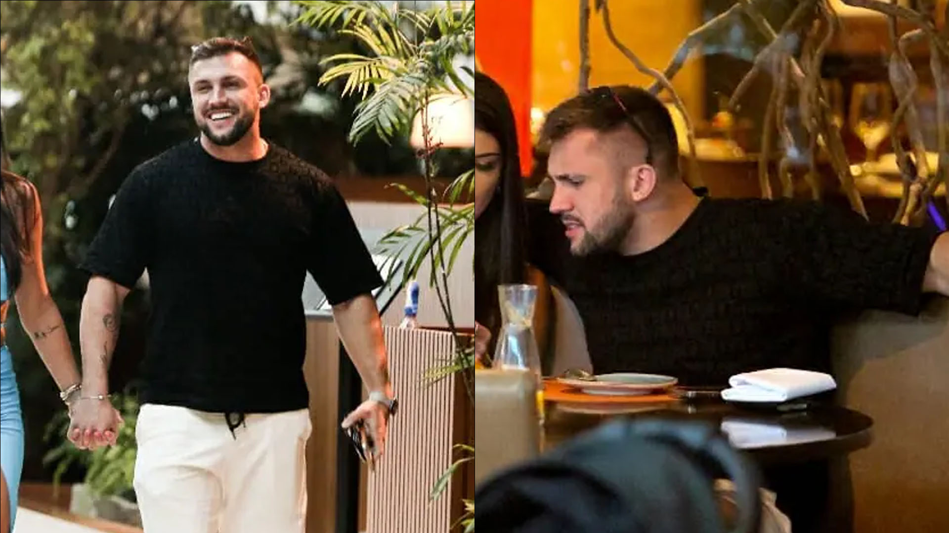 Tá rolando? Ex-BBB Arthur Picoli é flagrado de mãos dadas com morena bonitona
