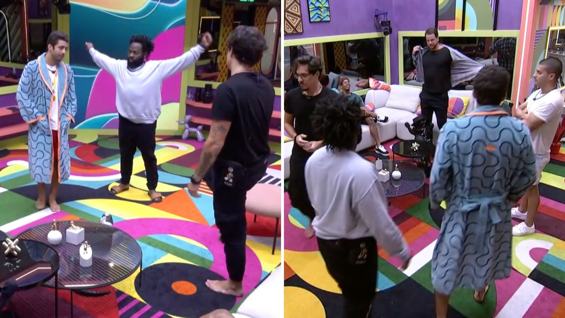 BBB22: Brothers estranham programa ao vivo e ficam apreensivos: “Tem alguma coisa aí”