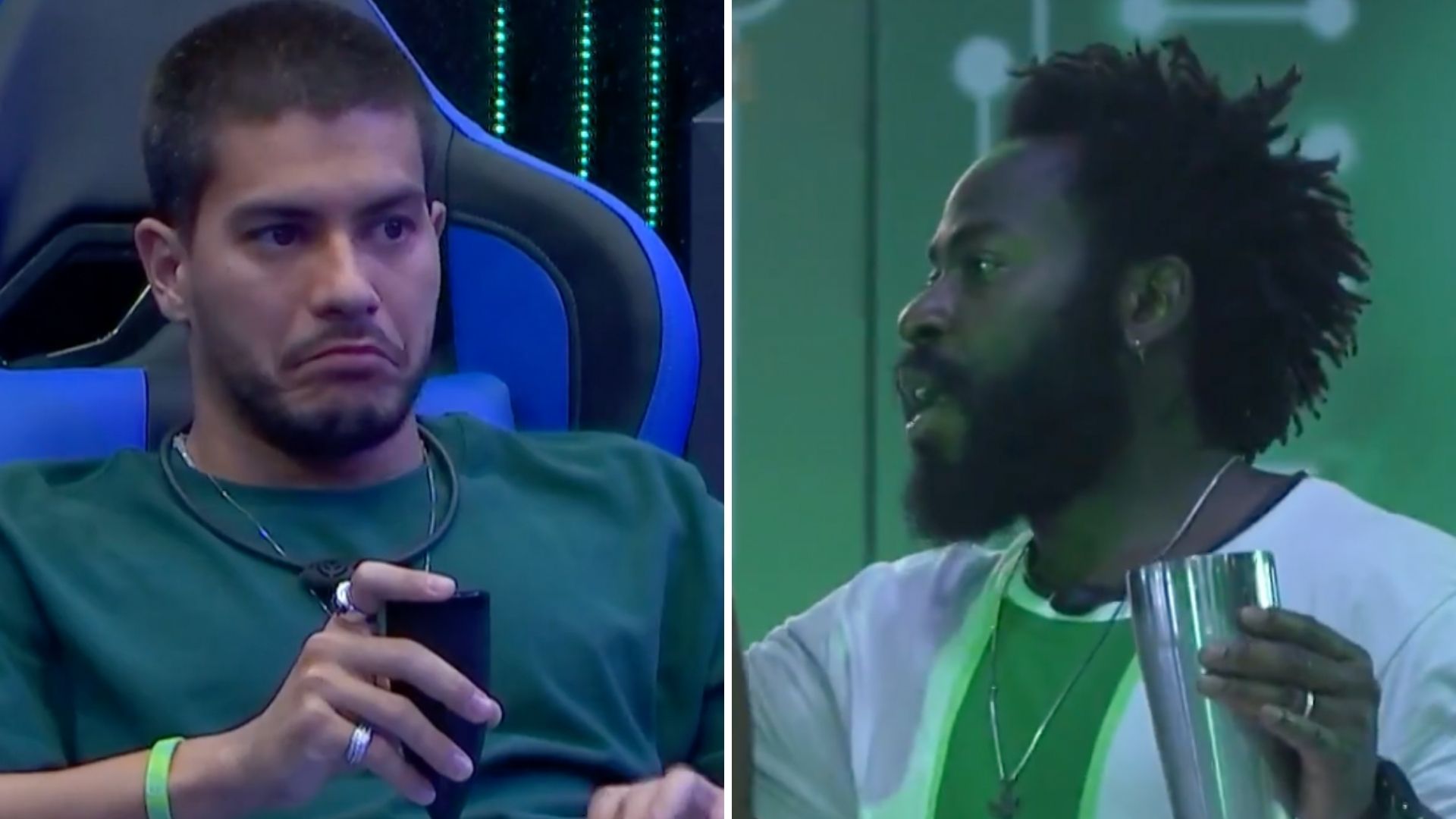 BBB22: Arthur Aguiar revela mágoa com DG: “Nunca vi uma parada parecida”