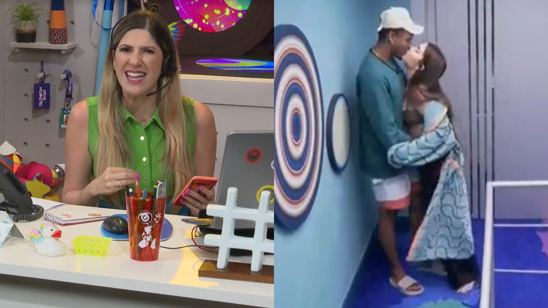 BBB22: Dani Calabresa debocha de PA após Jade fazer a fila andar: “Em outra onda”