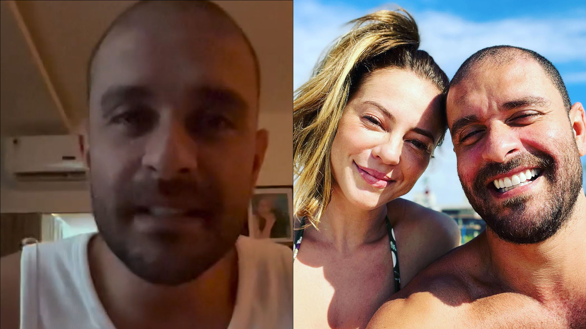 Diogo Nogueira faz declaração apaixonante a Paolla Oliveira: “Meu grande amor”