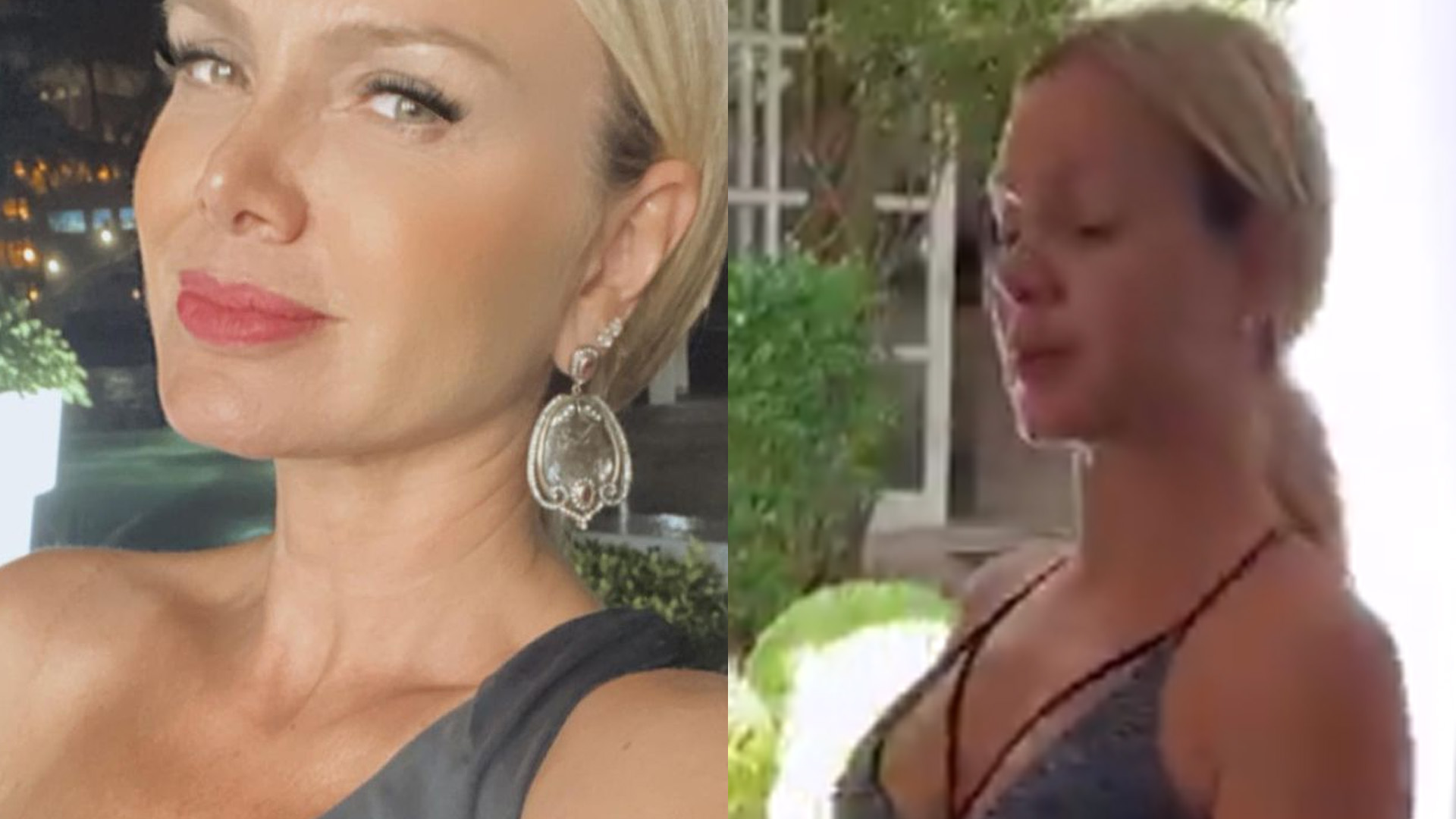 Aos 48 anos, Eliana malha e mostra tanquinho e cinturinha PP: “Fácil não é”