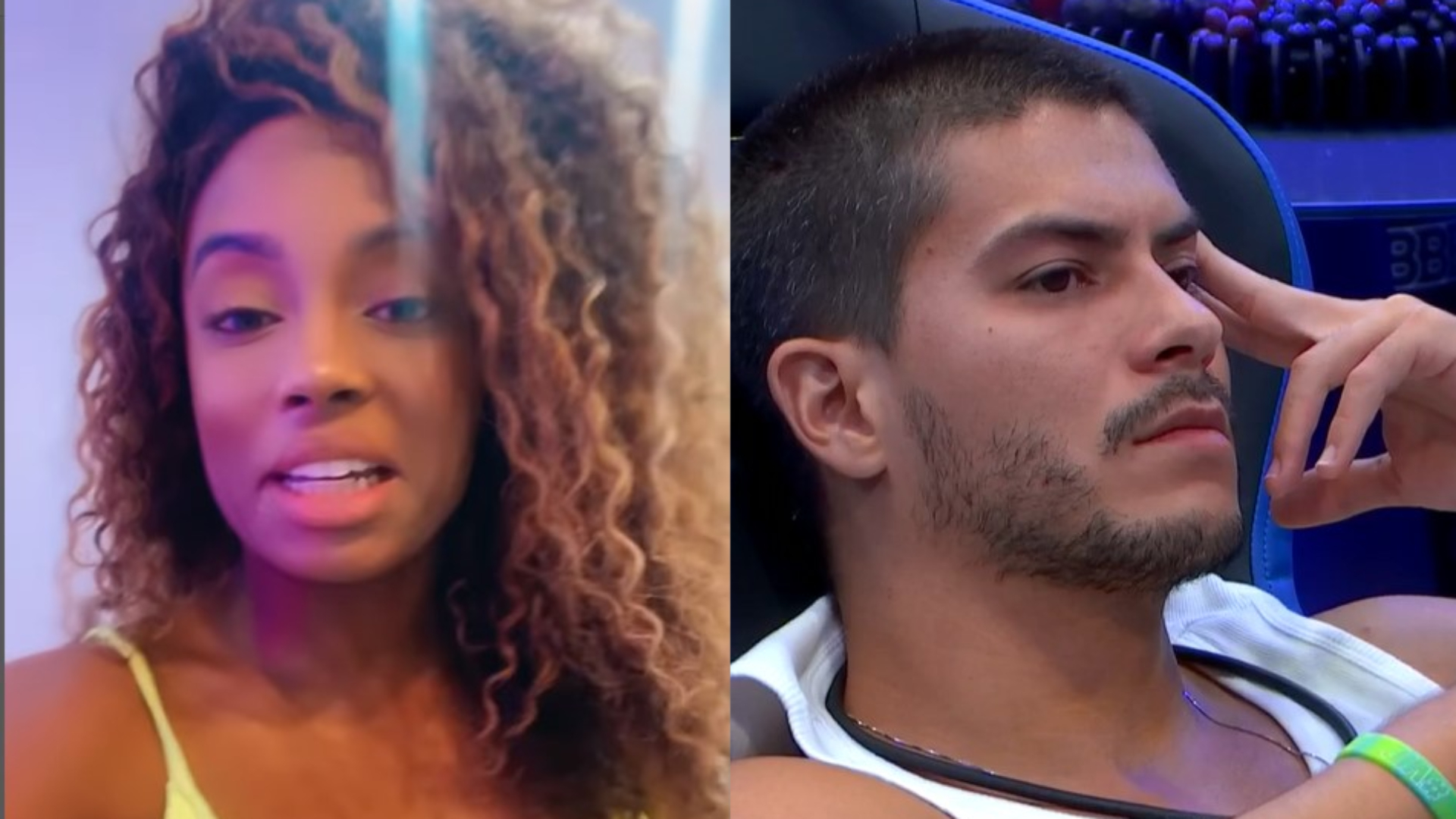 Marmelada? Ex-BBB Lumena detona Arthur no Quarto Secreto: “Vão entender”