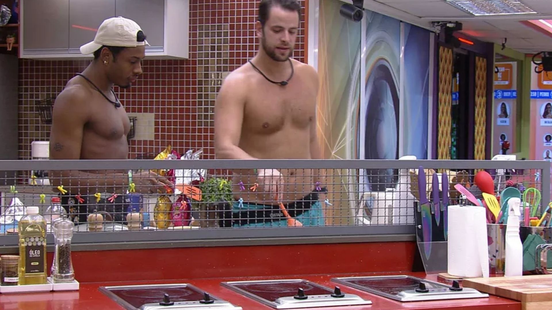 BBB22: Paulo André cria teoria sobre o game e Gustavo rebate: “Duas seguidas não”