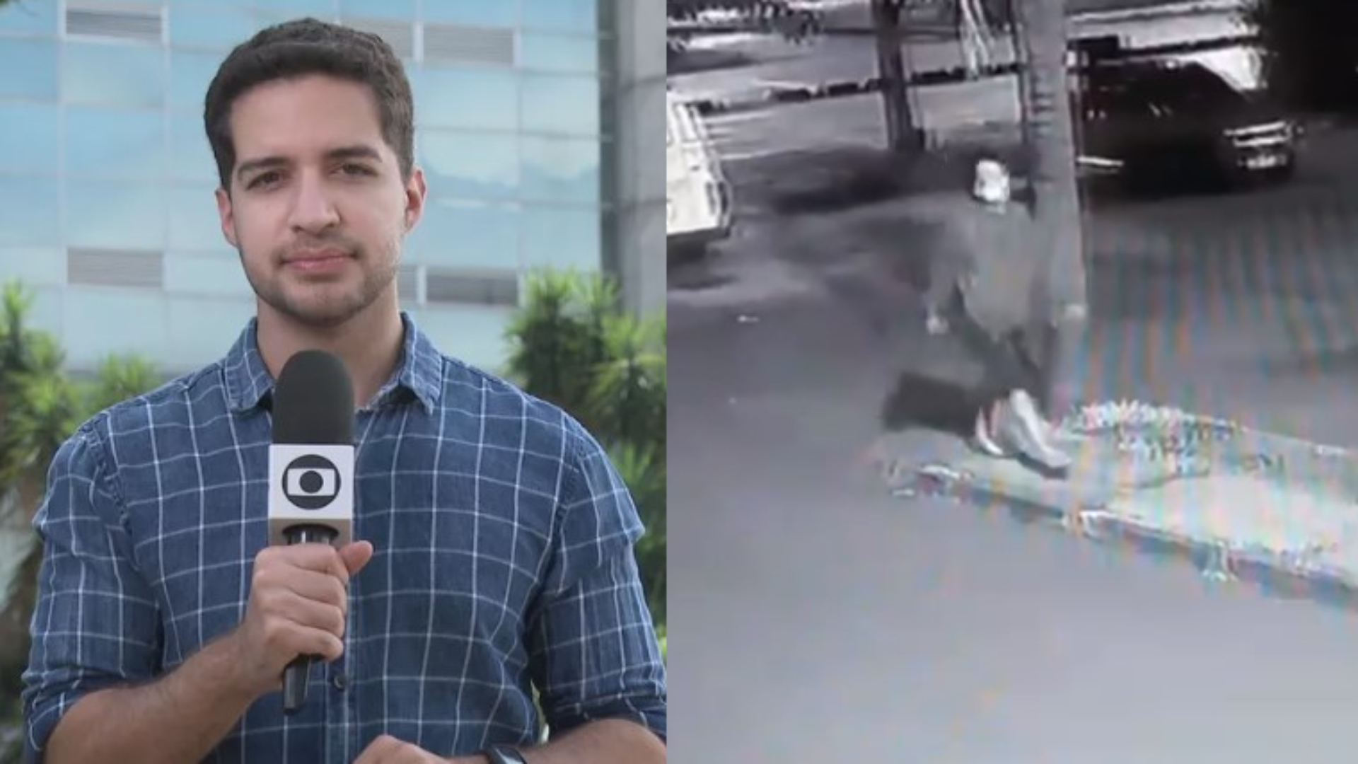 Jornalista da TV Globo é esfaqueado em Brasília e está internado em estado grave