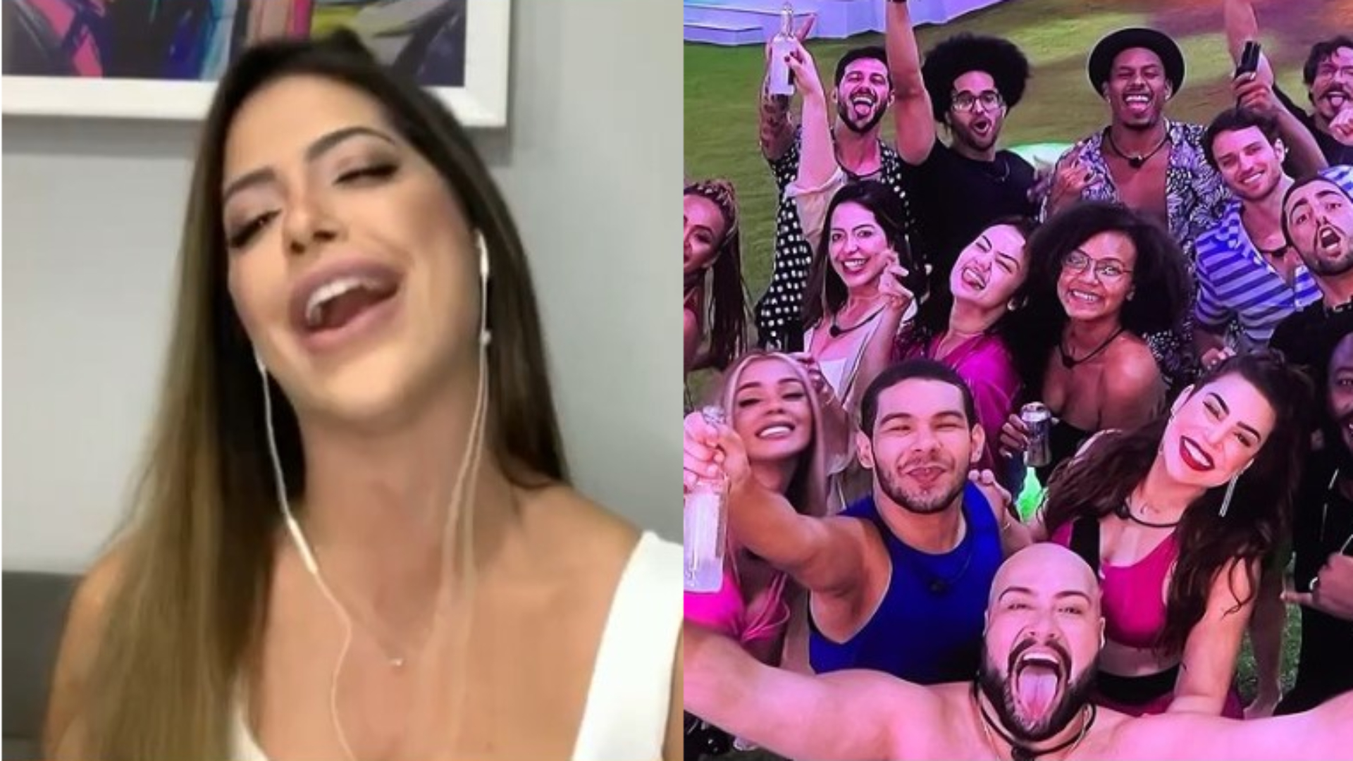 BBB22: Eita! Laís detalha confusão no grupo dos ex-BBBs: “Ele saiu antes”