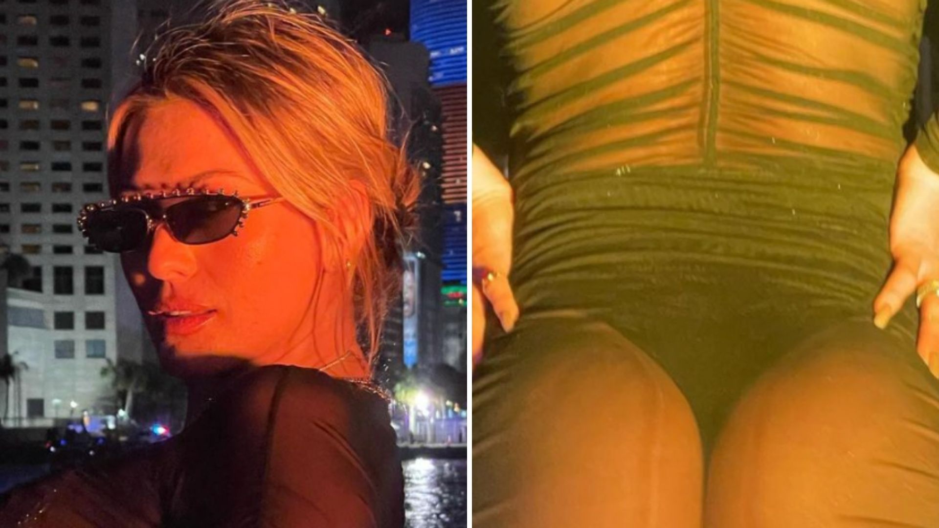 Lívia Andrade posa com look transparente e roupa íntima aparece: “Gostosa”