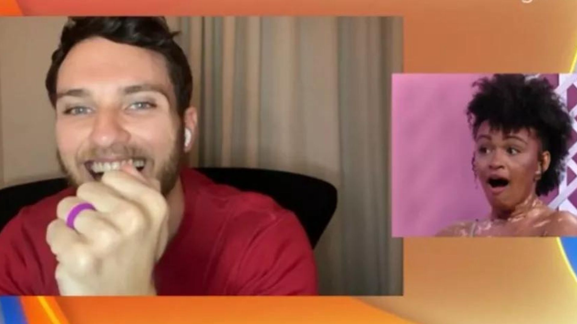 Natália descobre que Lucas está usando aliança, fica perplexa e reage: “É pra casar”