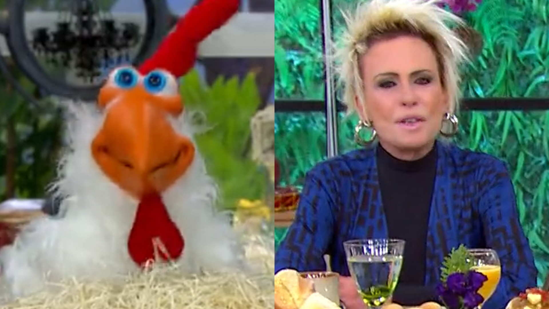 ‘Mais Você’ tem novo mascote e gera confusão ao vivo: “Virou festa da uva?”