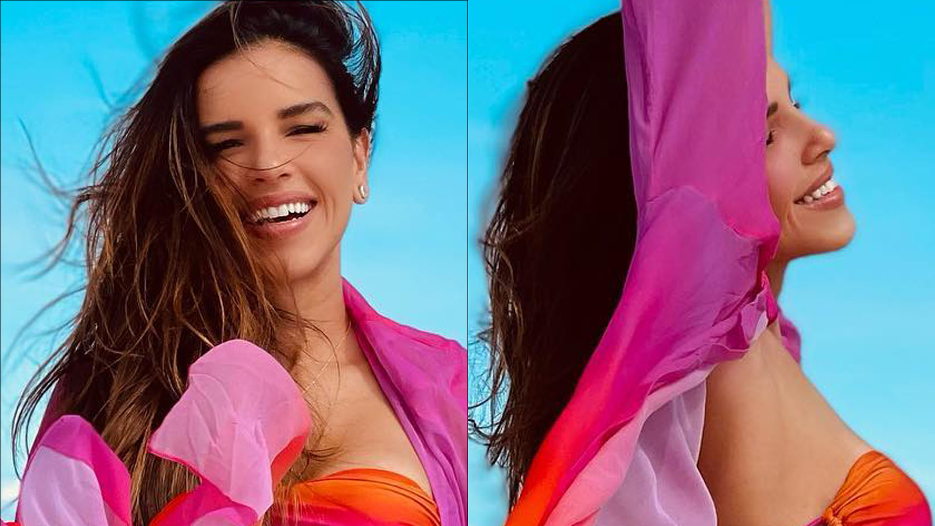 Só de biquíni, Mariana Rios ostenta barriga negativa e impressiona: “Espetáculo”