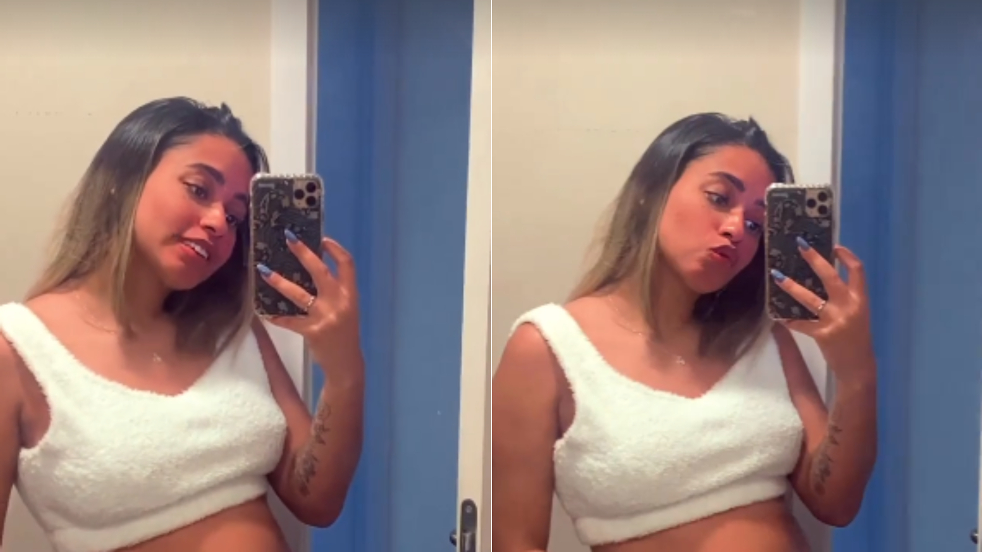 MC Loma mostra barriguinha de grávida pela primeira vez: “Resolveu aparecer”
