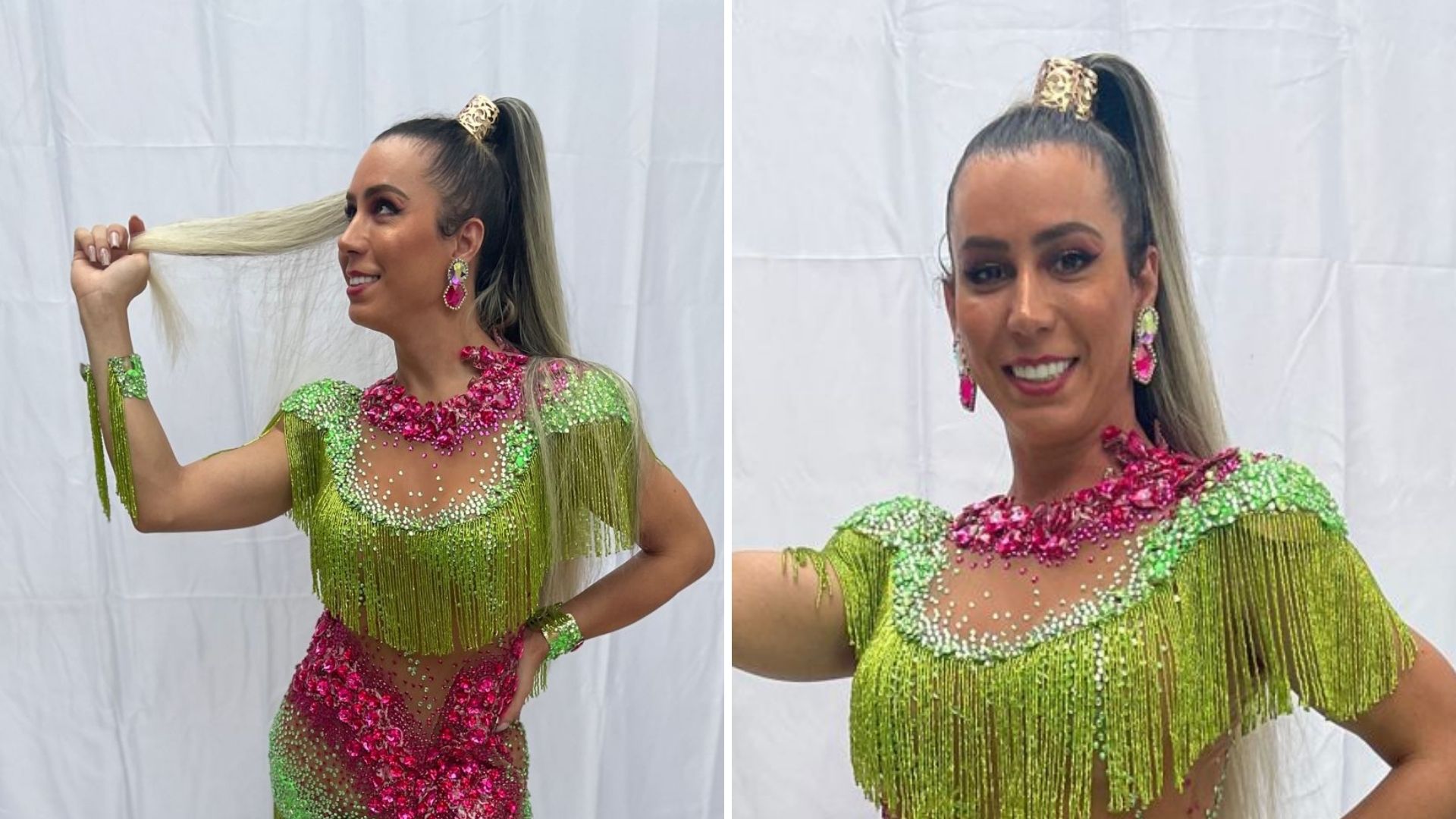 Musa trans da Mangueira prepara fantasia luxuosa para homenagear disco de Cartola