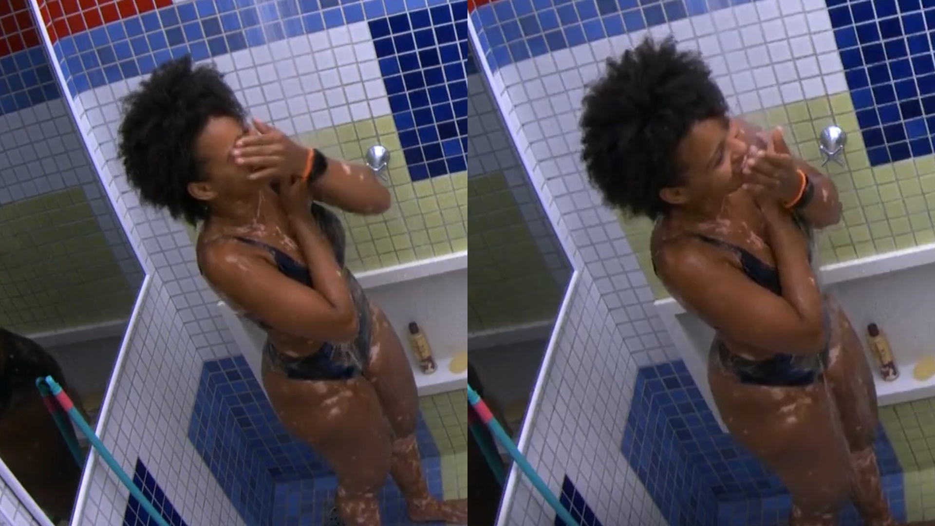 BBB22: Natália toma susto com Eliezer e perde o chão: “O que está acontecendo?”