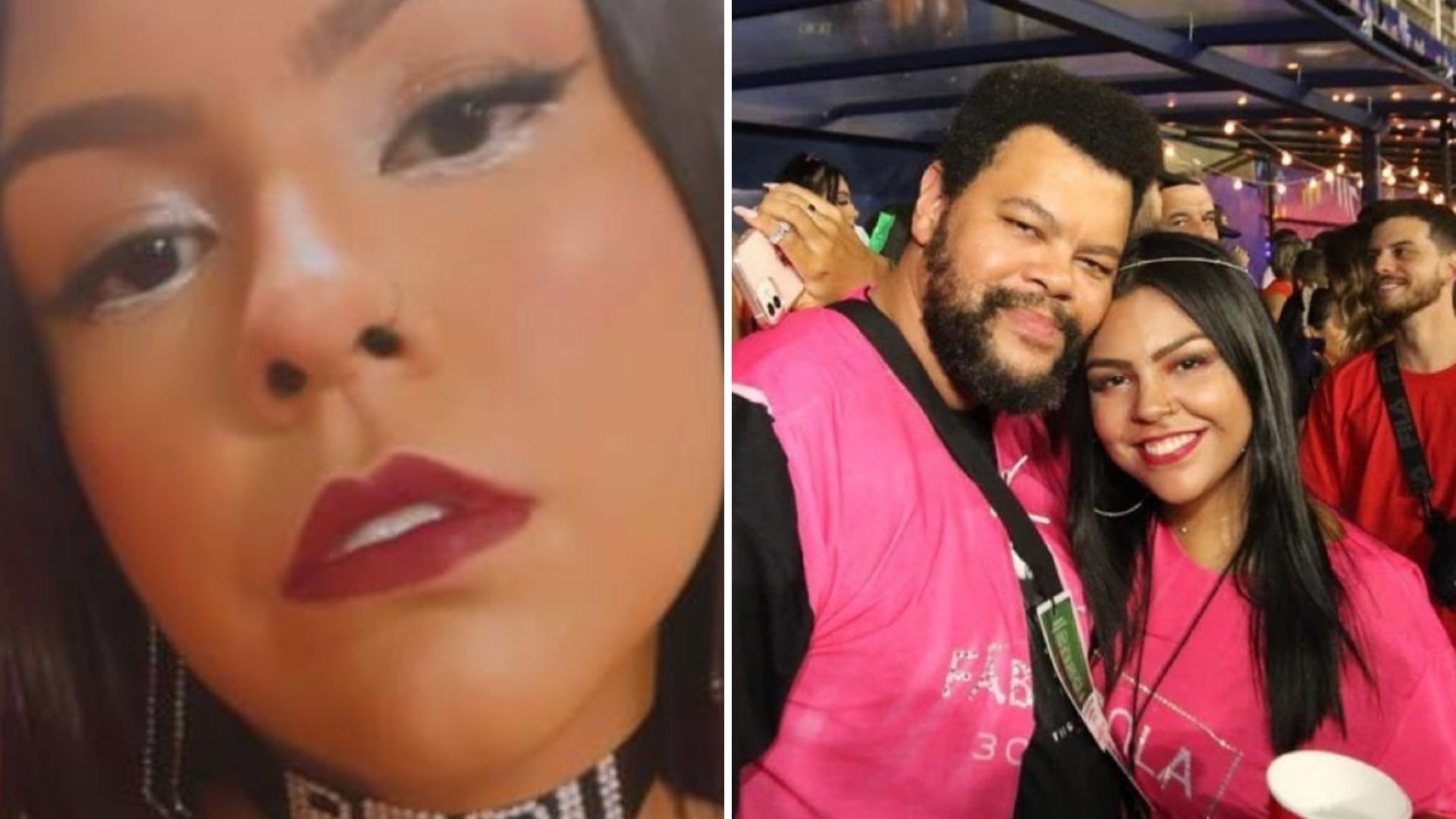 Noiva rebate críticas por usar coleira com o nome de Babu Santana: “Gesto de amor”