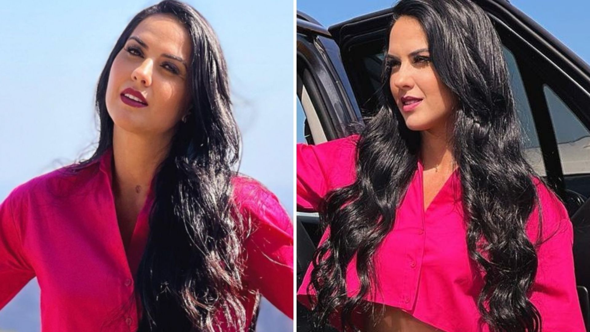 Noiva sensualiza no terreno em que Zezé di Camargo vai construir mansão: “Não vejo a hora”